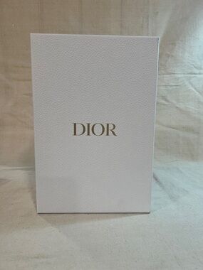 Dior White Box with Gold Lettering